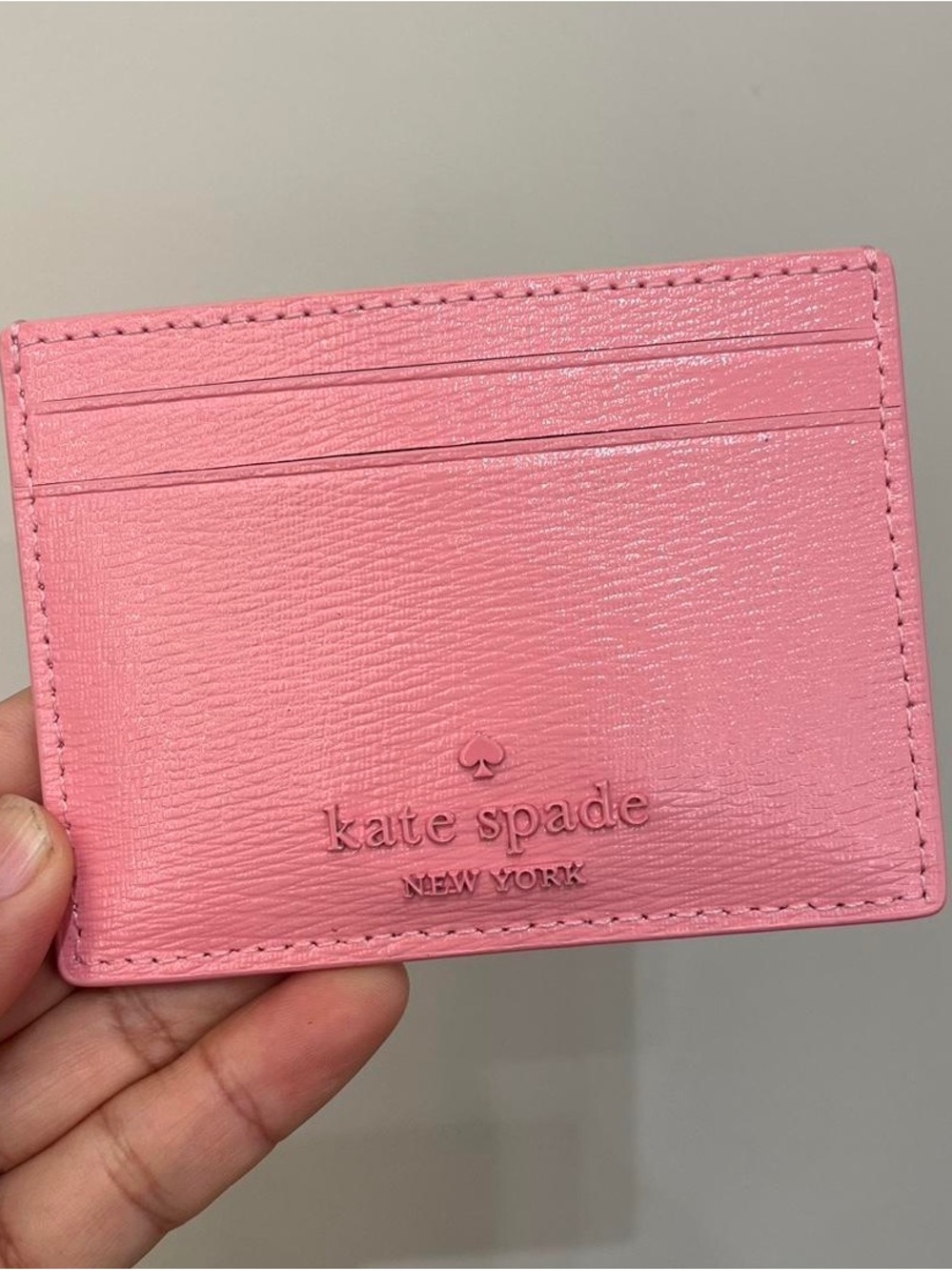 Kate Spade NWT Floral Small Slim Card Holder PINK (MSRP $109) - Picture 4 of 9